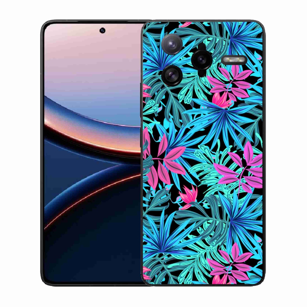 Gelový kryt mmCase na Xiaomi Poco F7 Ultra - květiny 3