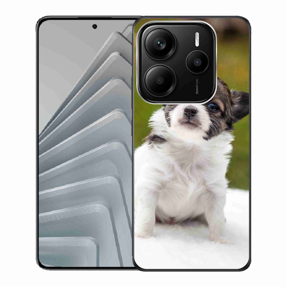 Gelový kryt mmCase na Xiaomi Redmi Note 14 5G - čivava 4