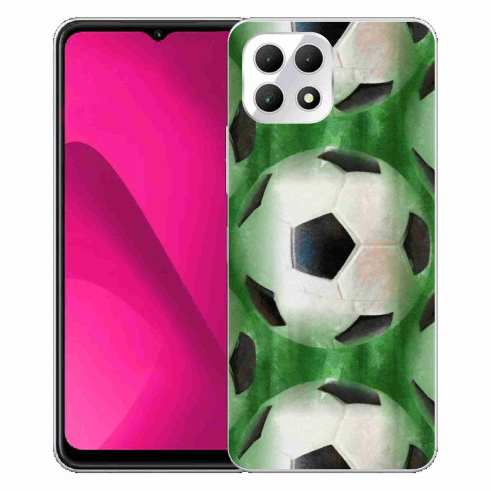 Gelový kryt mmCase na T-Mobile T Phone 2 - fotbalový míč