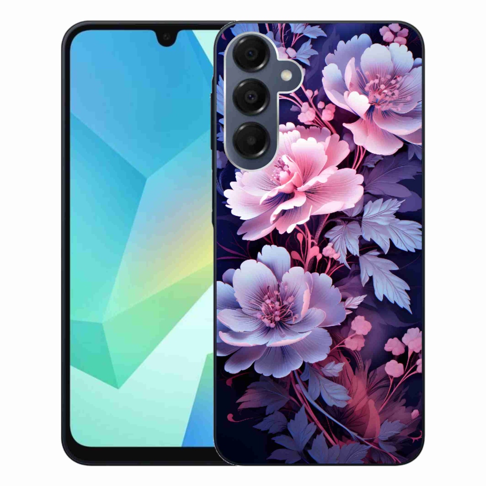 Gelový kryt mmCase na Samsung Galaxy A16 4G/5G - květiny 11