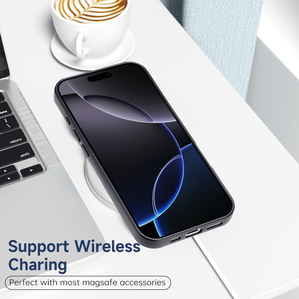 Matný gelový obal na Vivo V50 Lite 4G/5G - černý