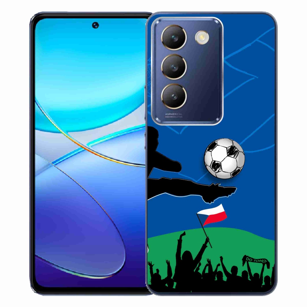 Gelový kryt mmCase na Vivo V40 SE 4G/5G - fanoušci fotbalu