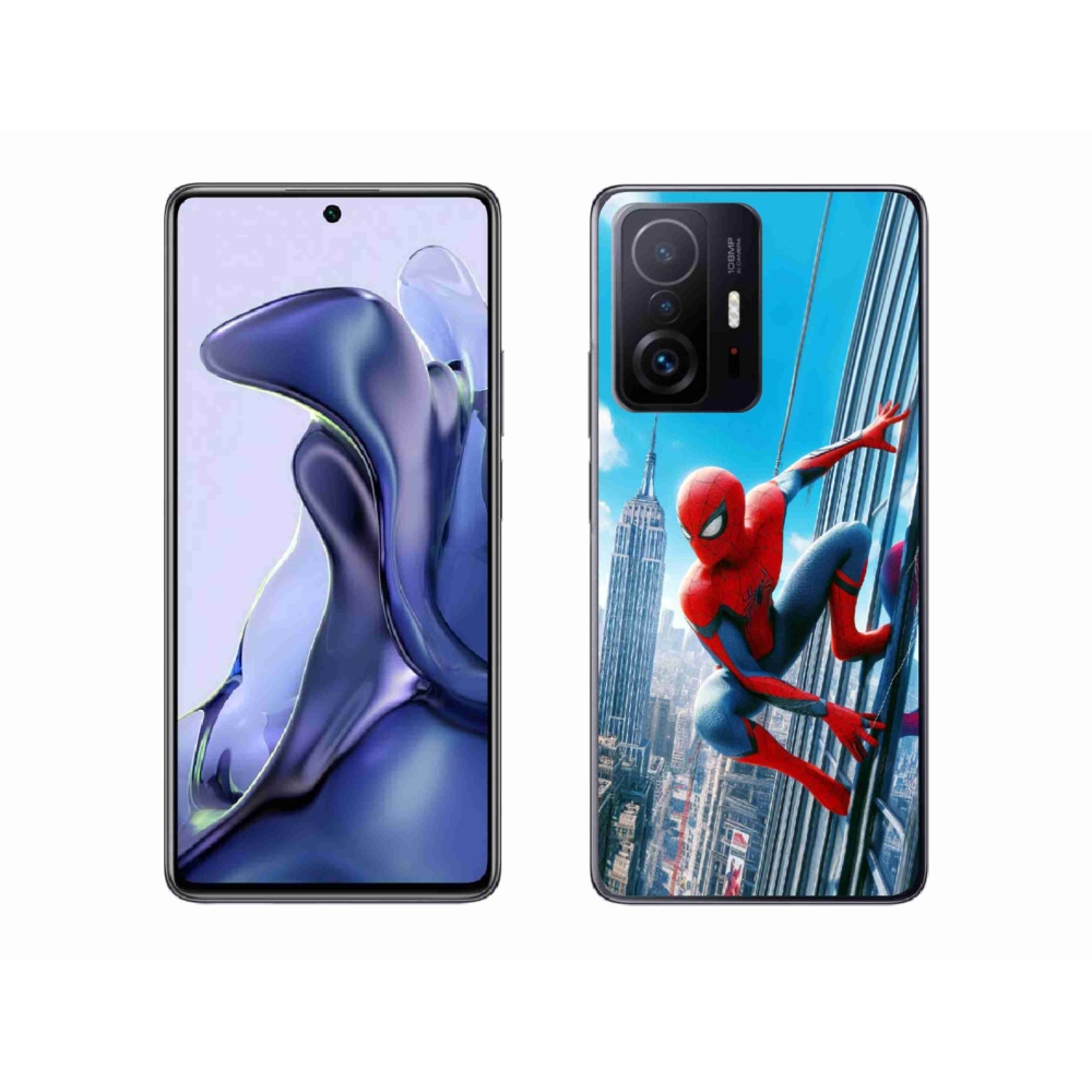 Gelový kryt mmCase na Xiaomi 11T Pro - spiderman