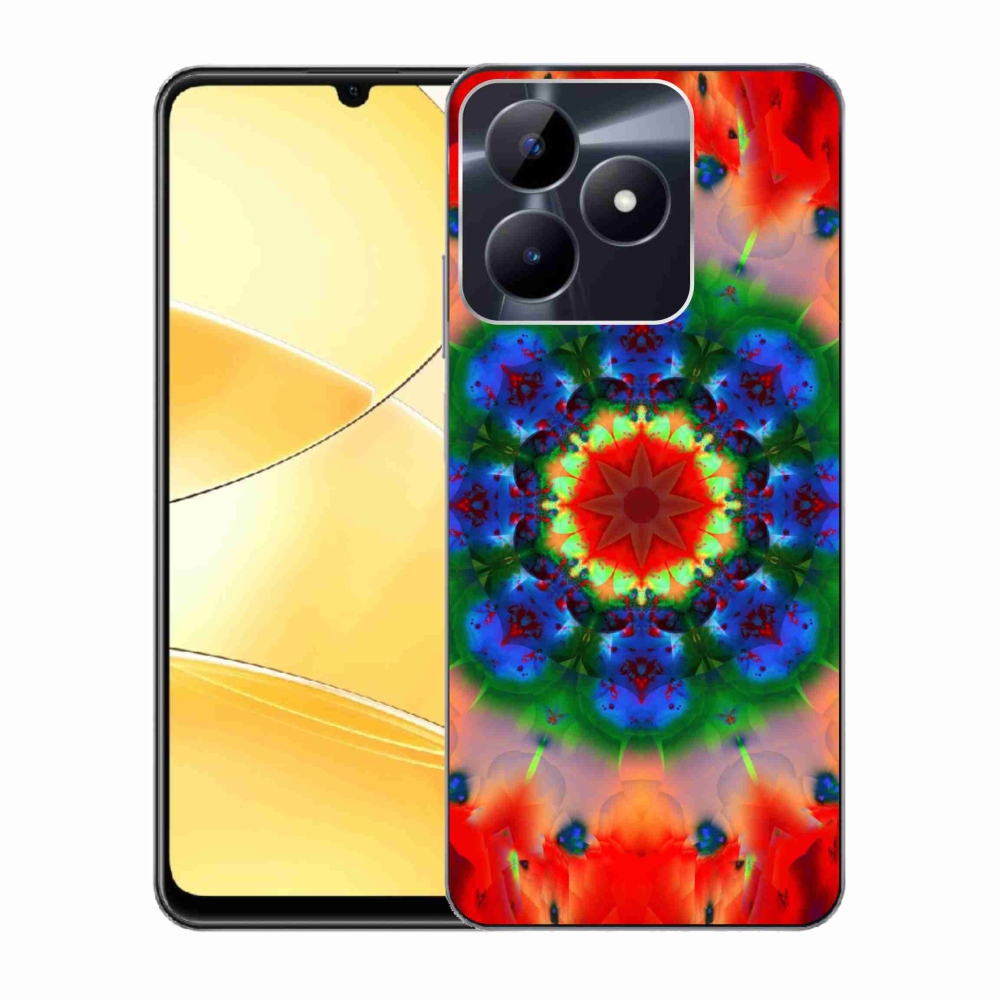 Gelový kryt mmCase na Realme C51/C53 - abstrakt 5