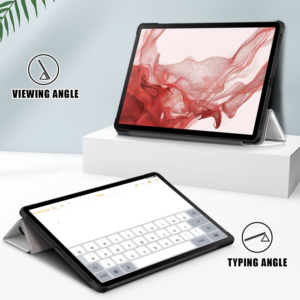 Print chytré zavírací pouzdro na Samsung Galaxy Tab S9/Tab S10 - kočka