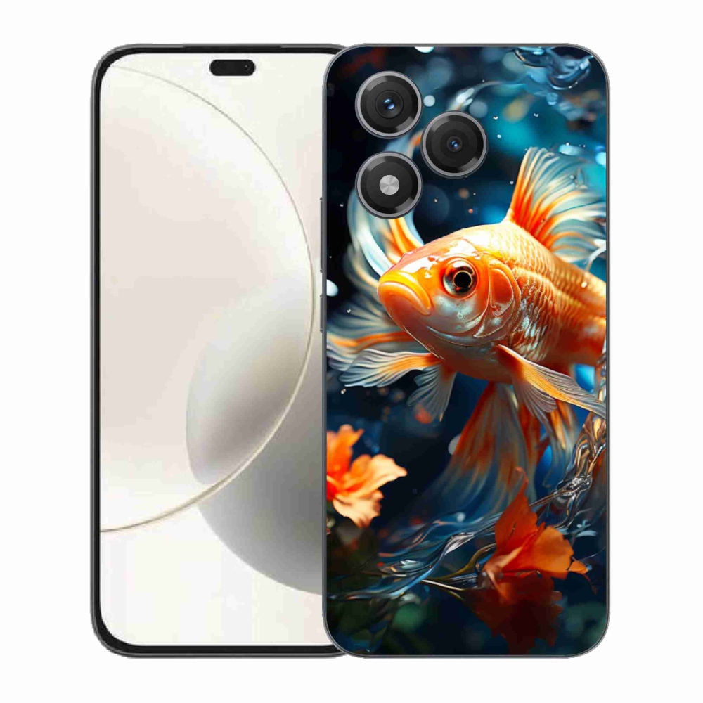 Gelový kryt mmCase na Honor 400 Lite - rybka