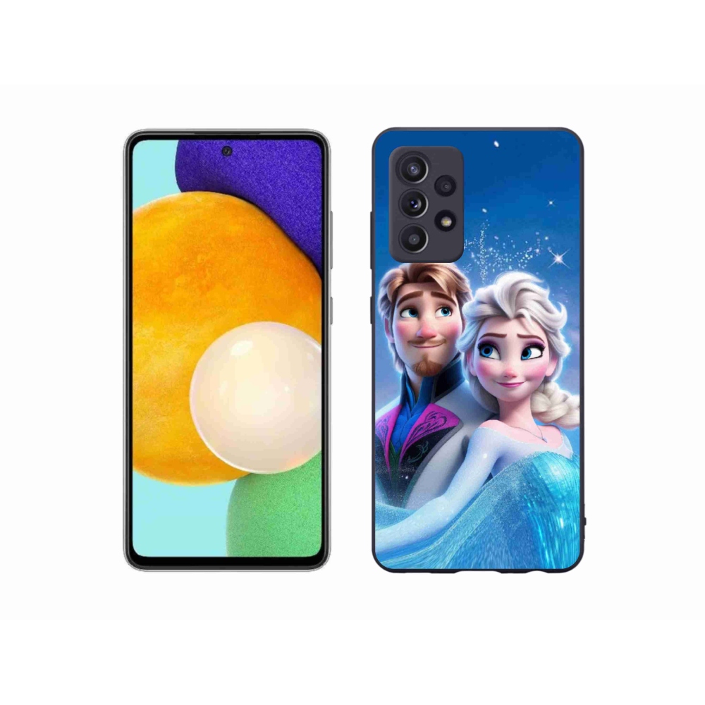 Gelový kryt mmCase na Samsung Galaxy A52s 5G - ledové království 1