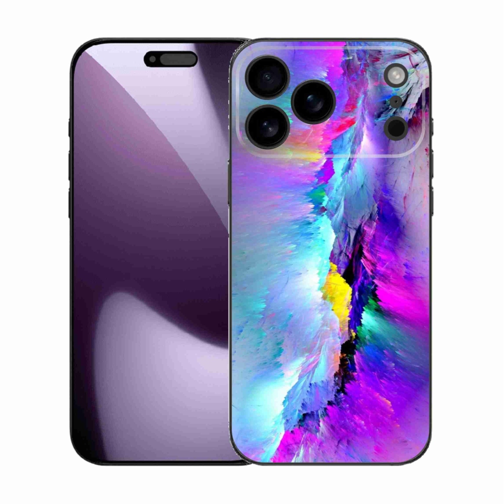 Gelový kryt mmCase na iPhone 17 Pro Max - abstrakt