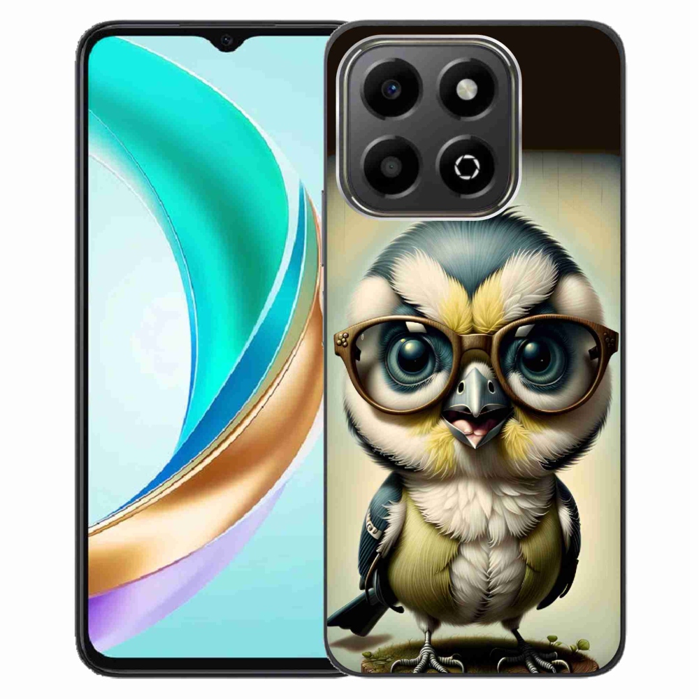 Gelový kryt mmCase na Honor X6b - mládě s brýlemi