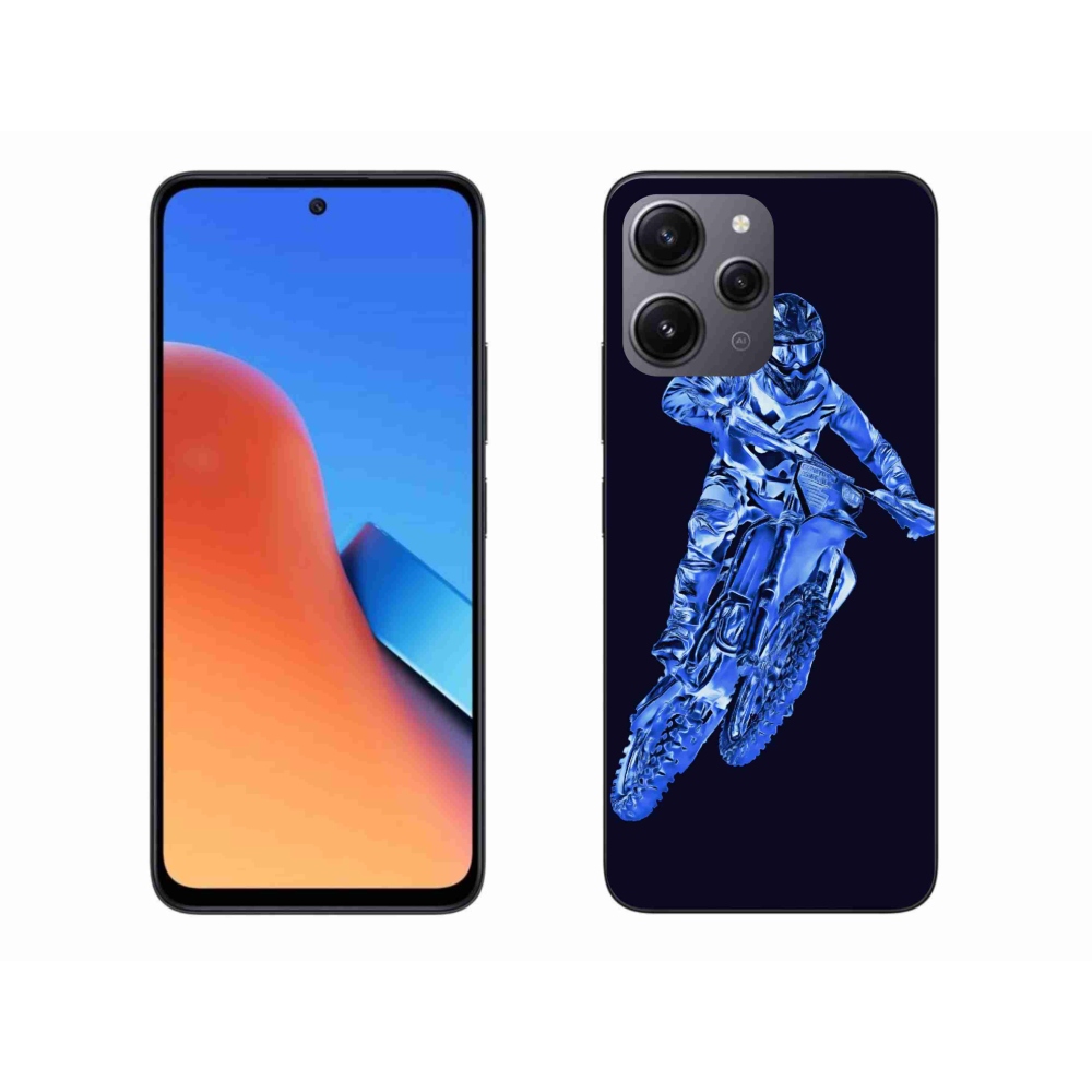 Gelový kryt mmCase na Xiaomi Redmi 12 - motocross 1