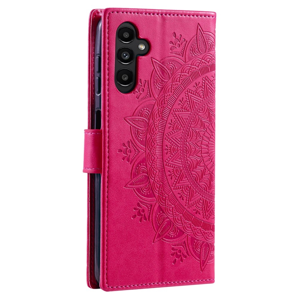 Mandala knížkové pouzdro na Samsung Galaxy A26 5G - rose