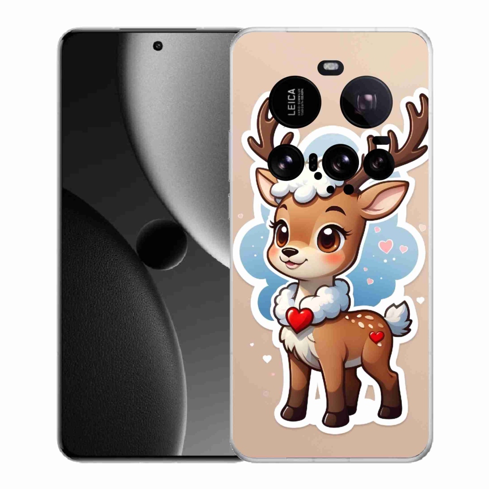 Gelový kryt mmCase na Xiaomi 15 Ultra - kreslený sob
