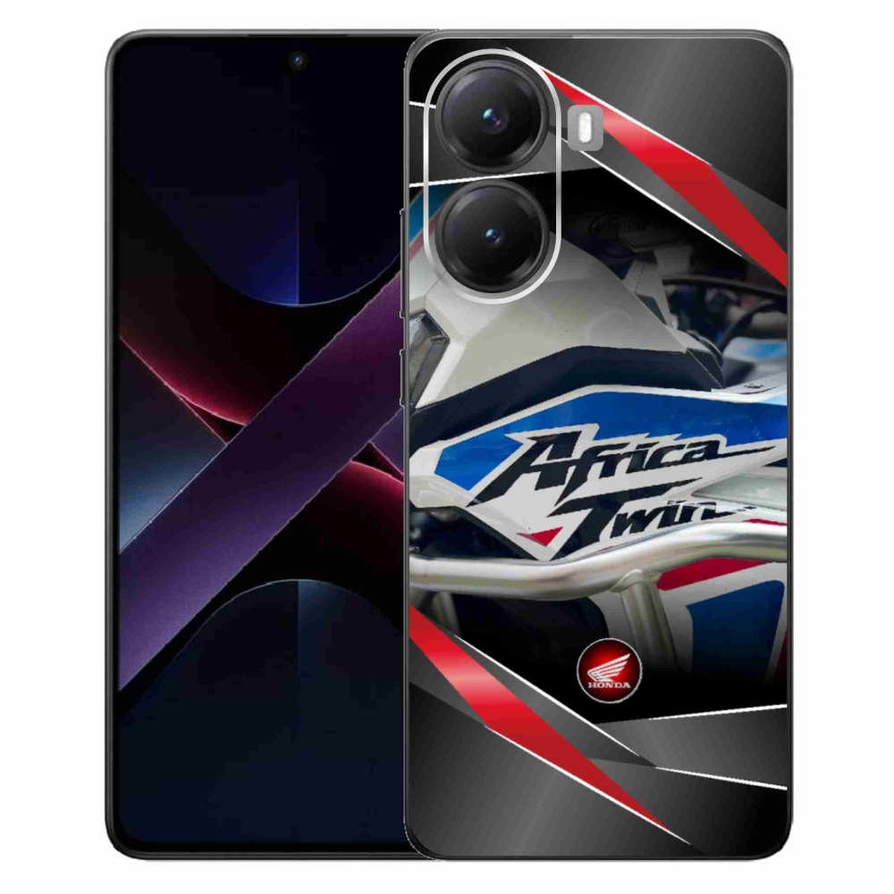 Gelový kryt mmCase na Xiaomi Poco X7 Pro 5G - motorka honda