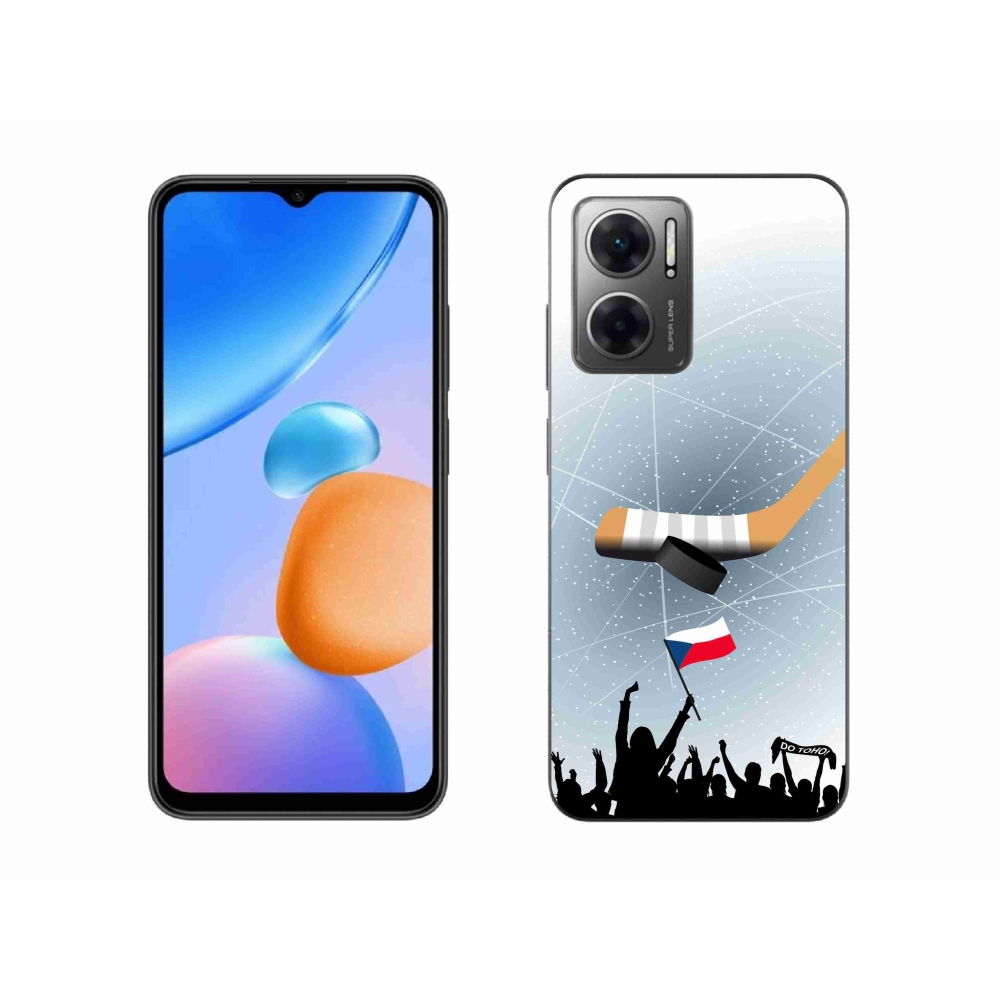Gelový kryt mmCase na Xiaomi Redmi 10 5G - fanoušci hokeje