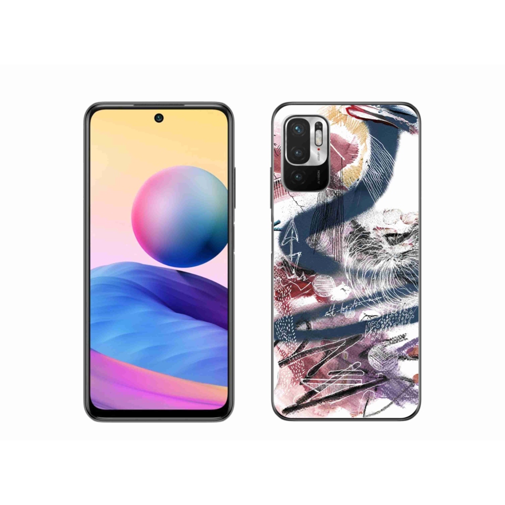 Gelový kryt mmCase na Xiaomi Redmi Note 10 5G - abstraktní motiv 28