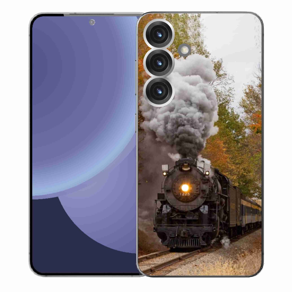 Gelový kryt mmCase na Samsung Galaxy S25+ - vlak 1