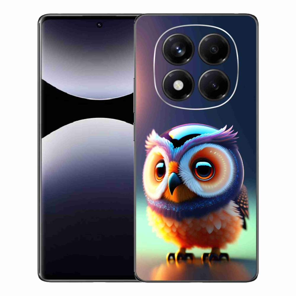 Gelový kryt mmCase na Xiaomi Redmi Note 14 Pro - sovička