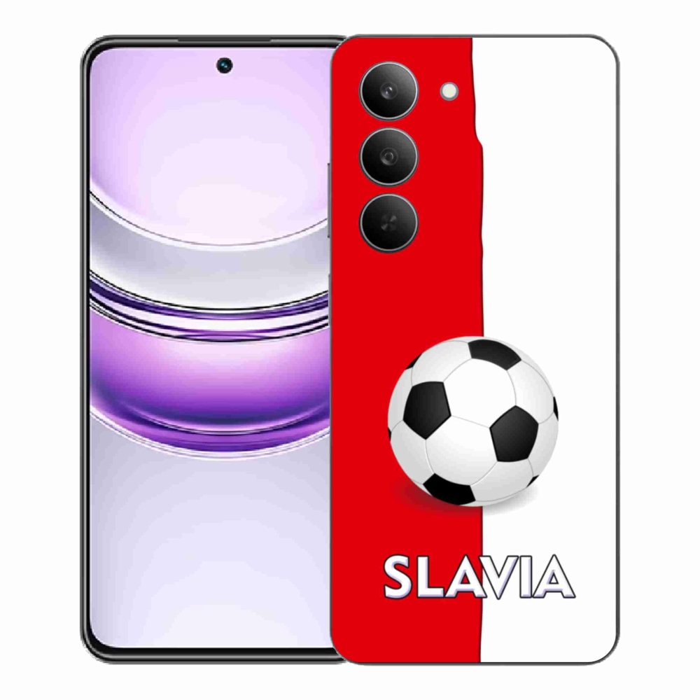 Gelový kryt mmCase na Realme 14x 5G - fotbal 2