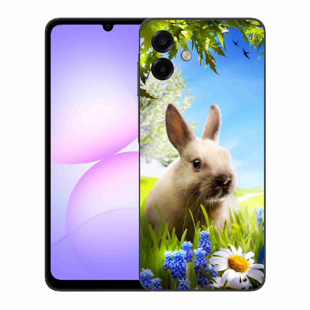 Gelový kryt mmCase na Samsung Galaxy A07 4G - zajíček