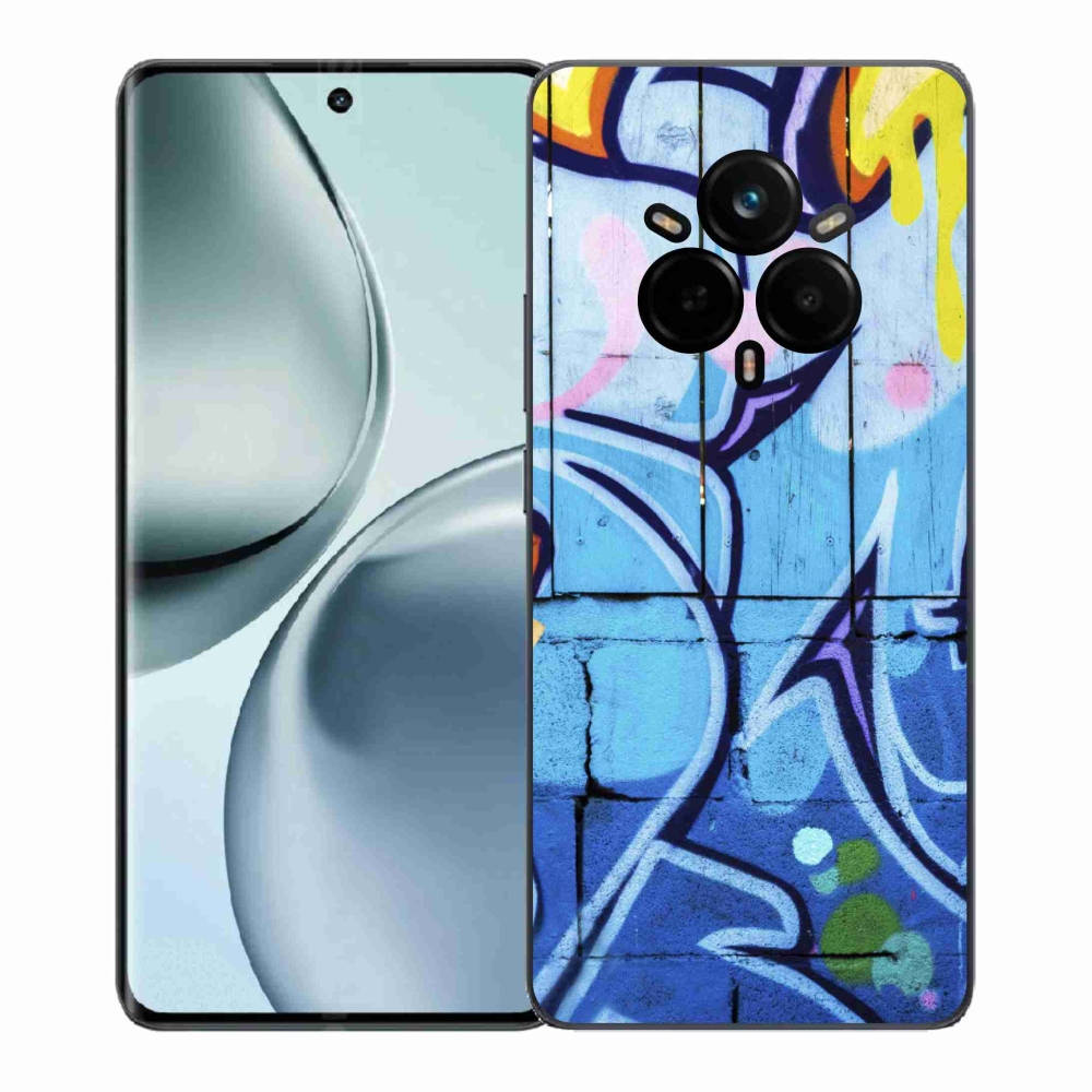 Gelový kryt mmCase na Realme 14 Pro+ 5G - graffiti