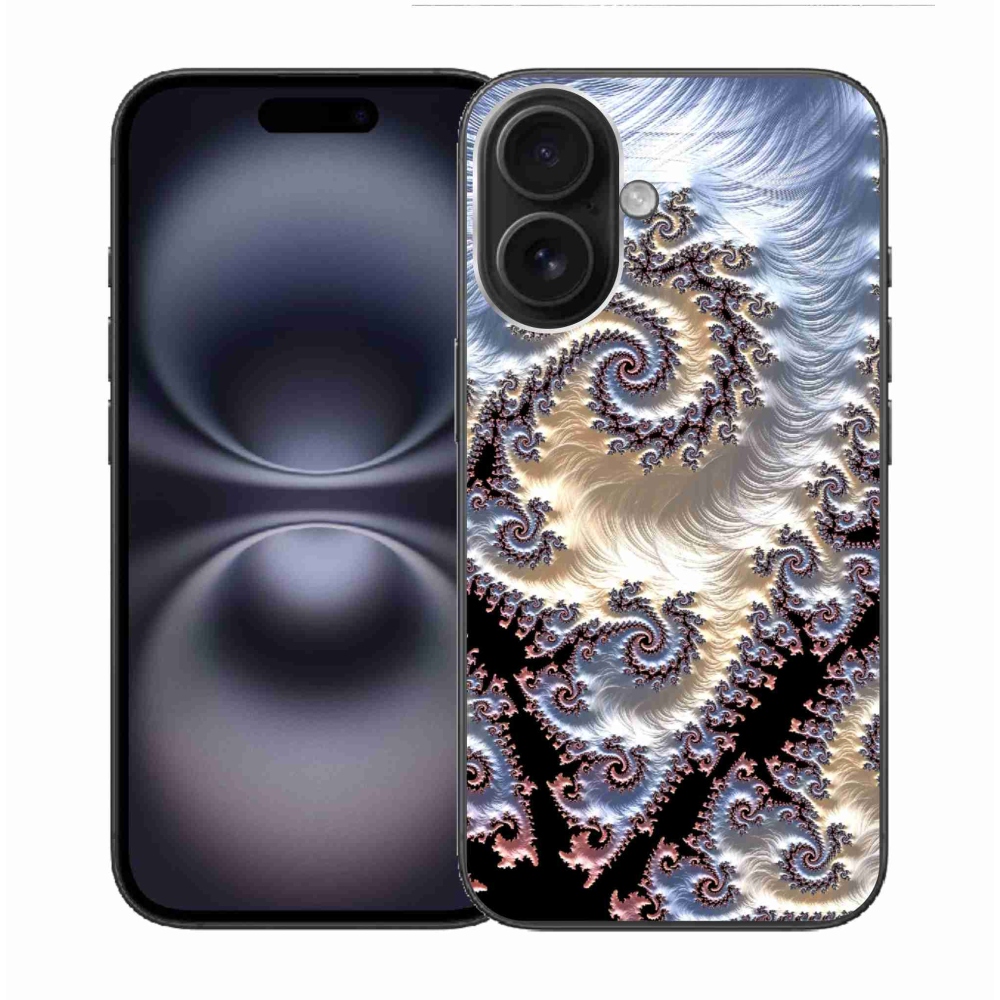 Gelový kryt mmCase na iPhone 16 - abstraktní motiv 22