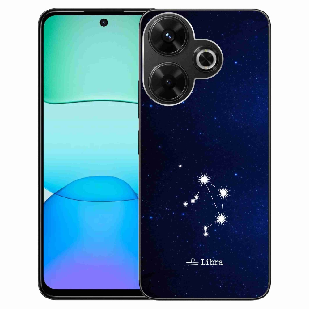 Gelový kryt mmCase na Xiaomi Redmi 13 4G/Poco M6 4G  - souhvězdí Váhy