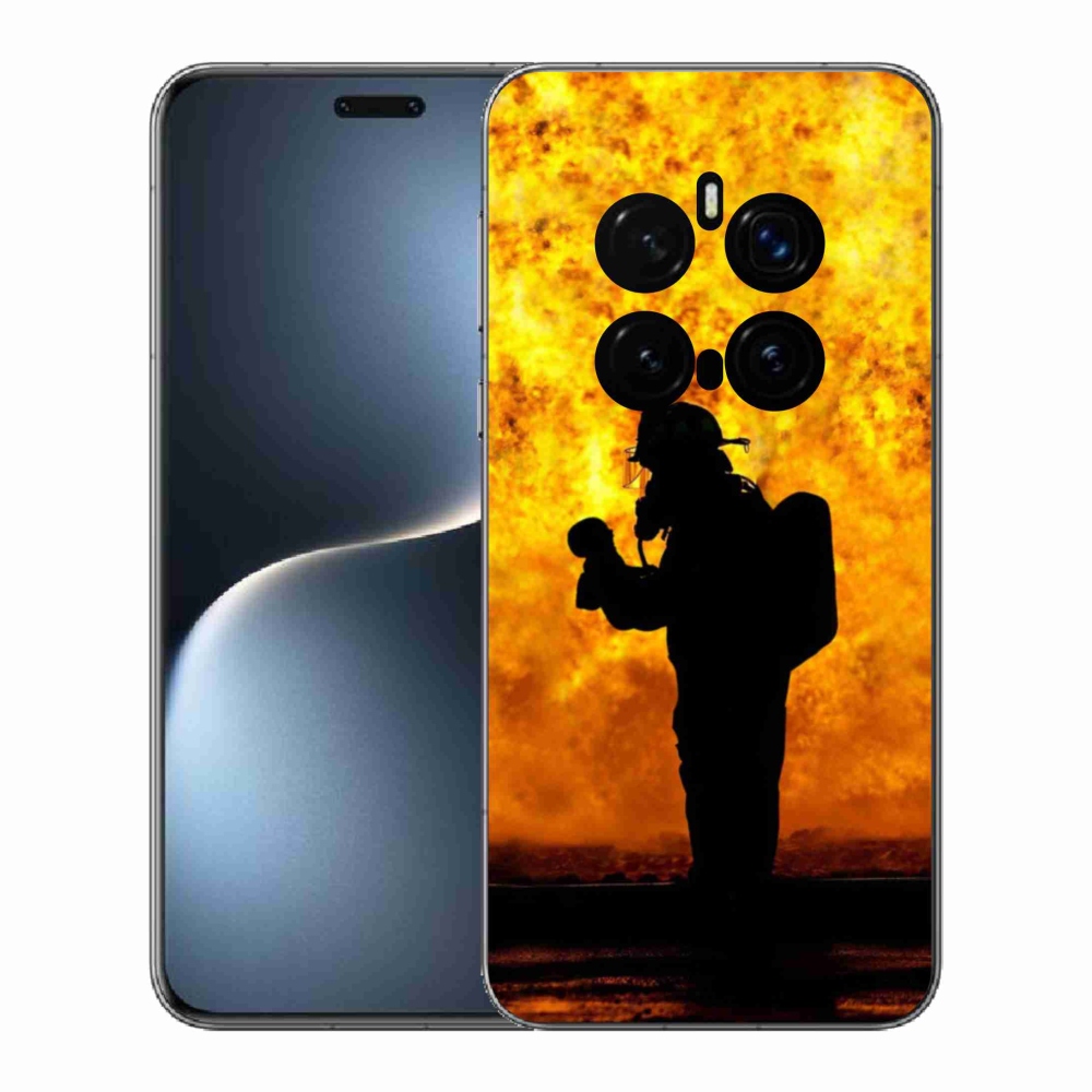 Gelový kryt mmCase na Honor Magic 7 Pro 5G - hasič