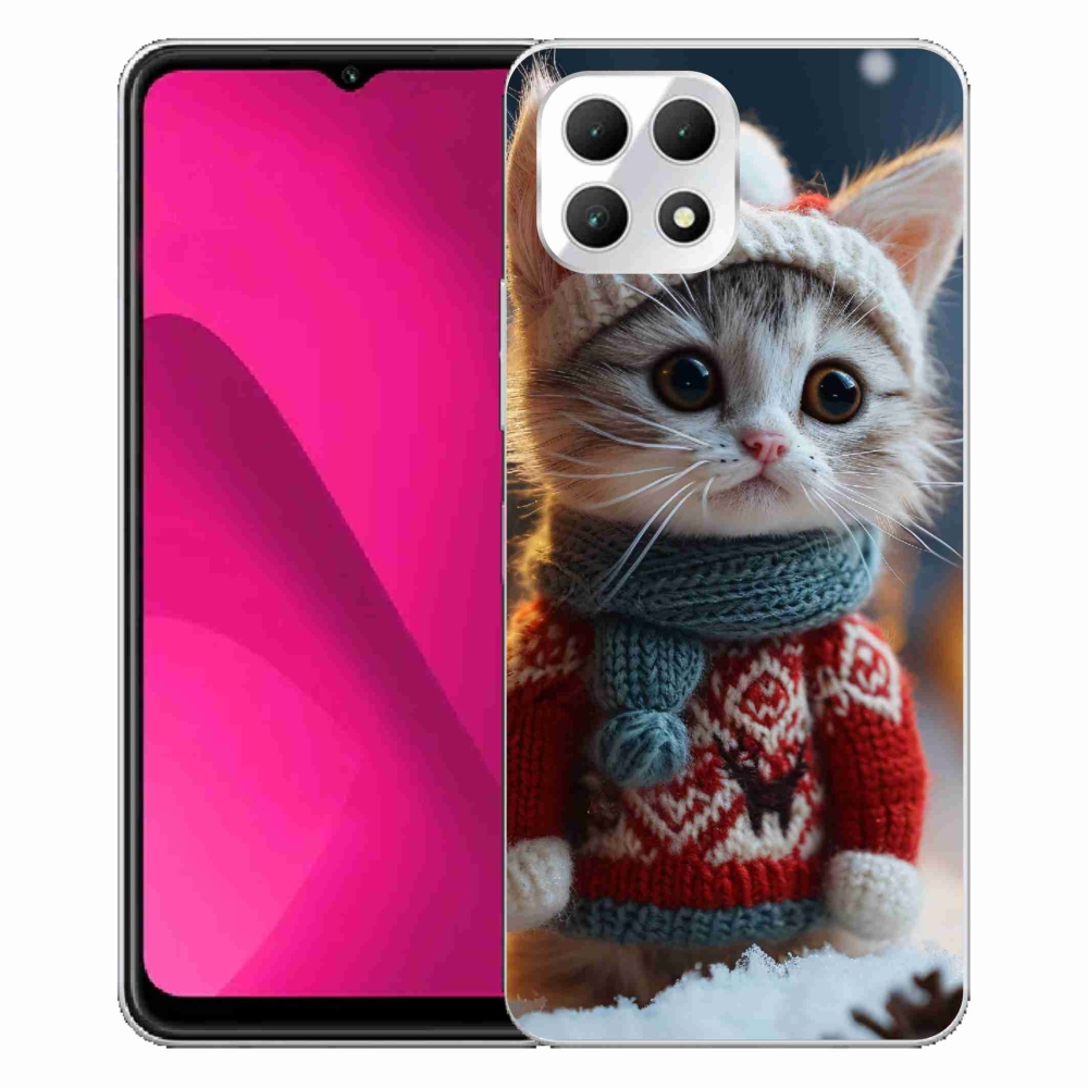 Gelový kryt mmCase na T-Mobile T Phone 2 - gorila na skateboardu