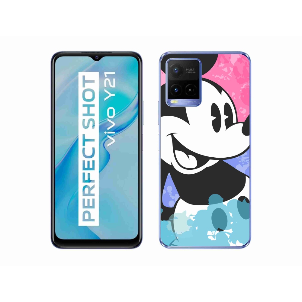 Gelový kryt mmCase na Vivo Y21/Y21s/Y33s - mickey mouse