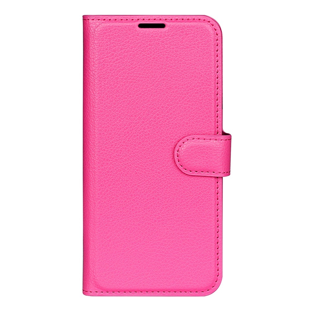 Litchi knížkové pouzdro na Google Pixel 10 Pro XL - rose