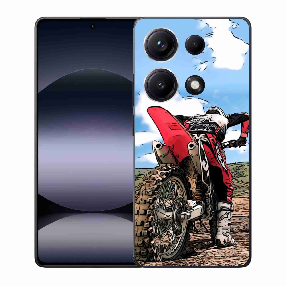 Gelový kryt mmCase na Xiaomi Redmi Note 14S - moto