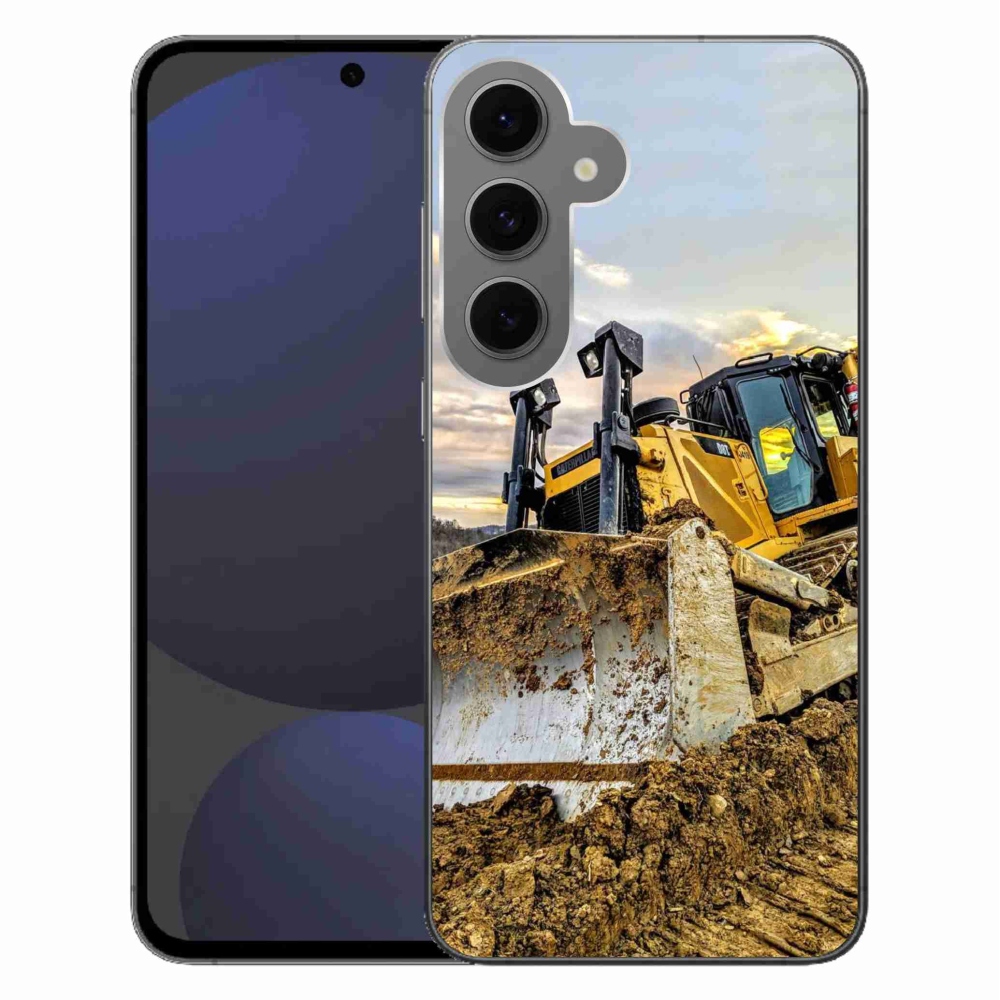 Gelový kryt mmCase na Samsung Galaxy S24 FE - bagr