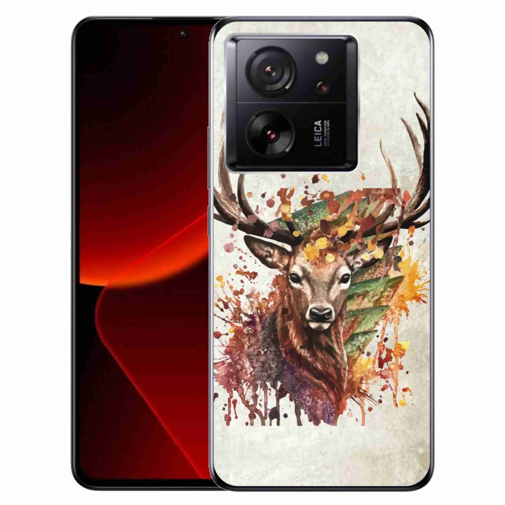Gelový obal mmCase na Xiaomi 13T/13T Pro - jelen 1