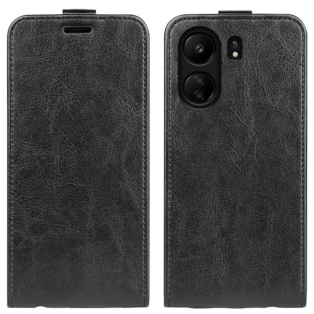 Vertical knížkové pouzdro na Xiaomi Poco C65/Redmi 13C - černé