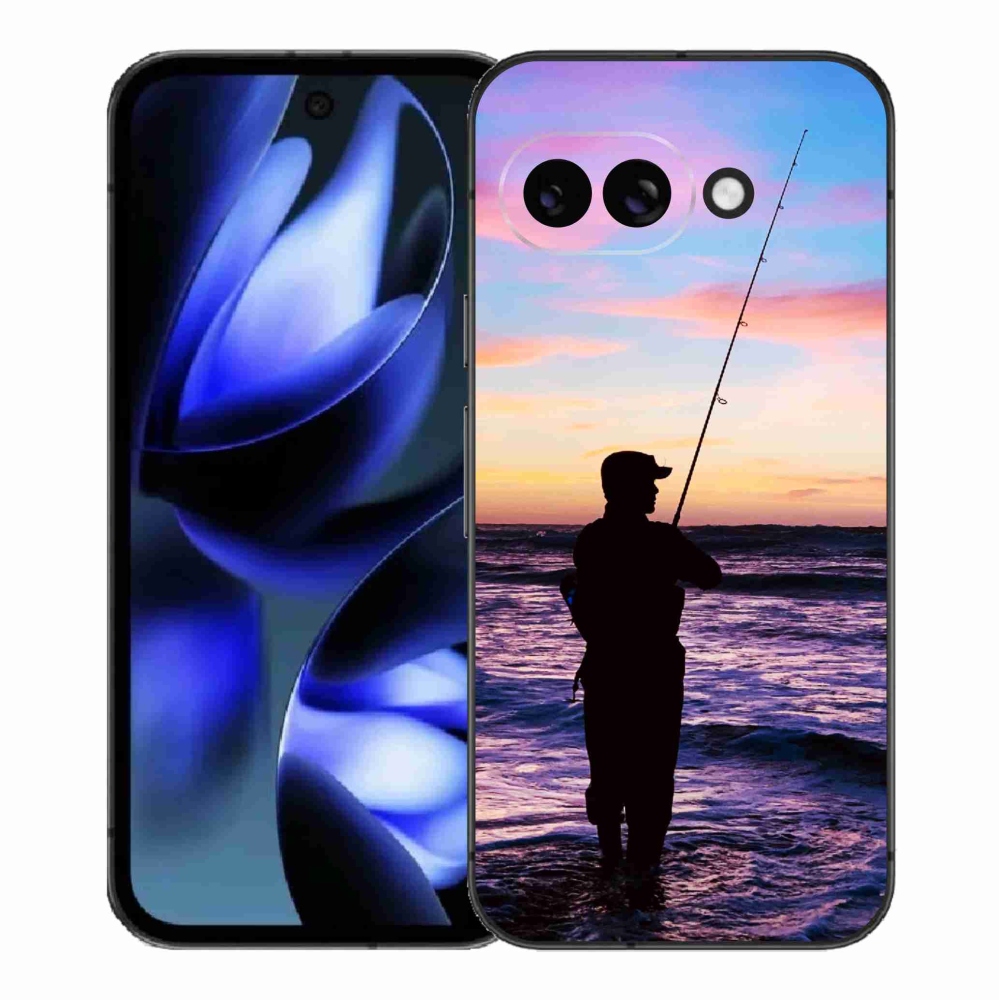 Gelový kryt mmCase na Google Pixel 9a - rybaření 1