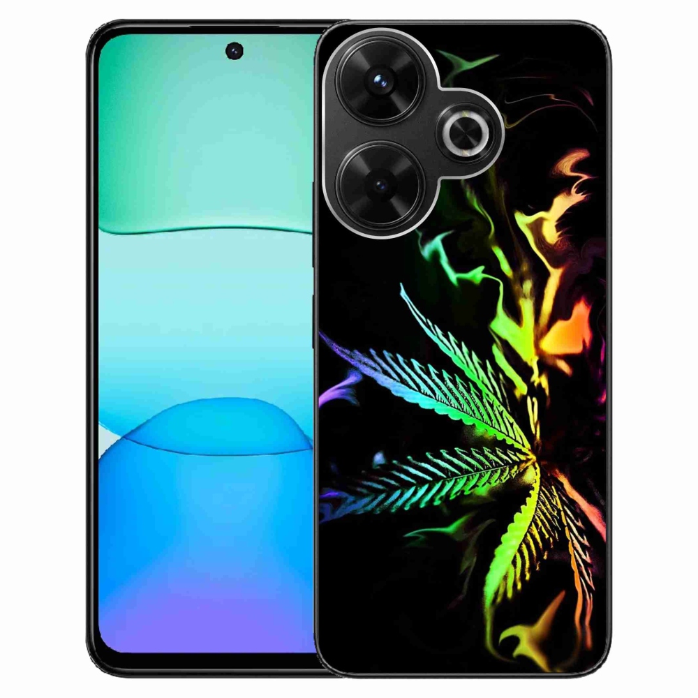 Gelový kryt mmCase na Xiaomi Redmi 13 4G/Poco M6 4G - konopí 2