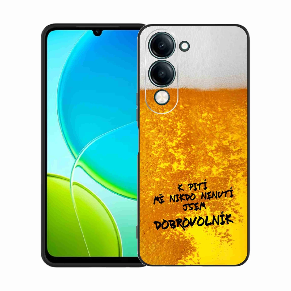 Gelový kryt mmCase na Vivo Y29s 5G - pivní motiv 4