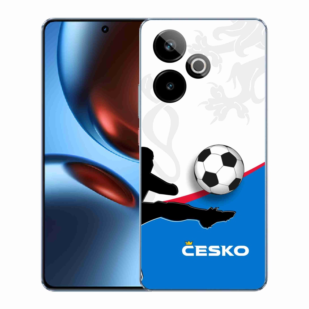 Gelový kryt mmCase na Realme GT 7 5G/GT 7T 5G - fotbal Česko 3