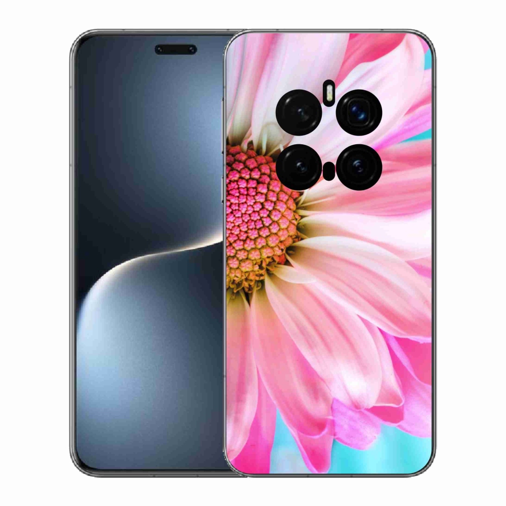 Gelový kryt mmCase na Honor Magic 7 Pro 5G - růžová květina