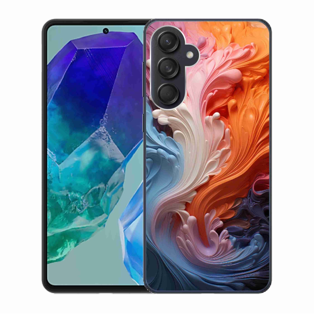 Gelový kryt mmCase na Samsung Galaxy M55 5G - abstraktní motiv 8