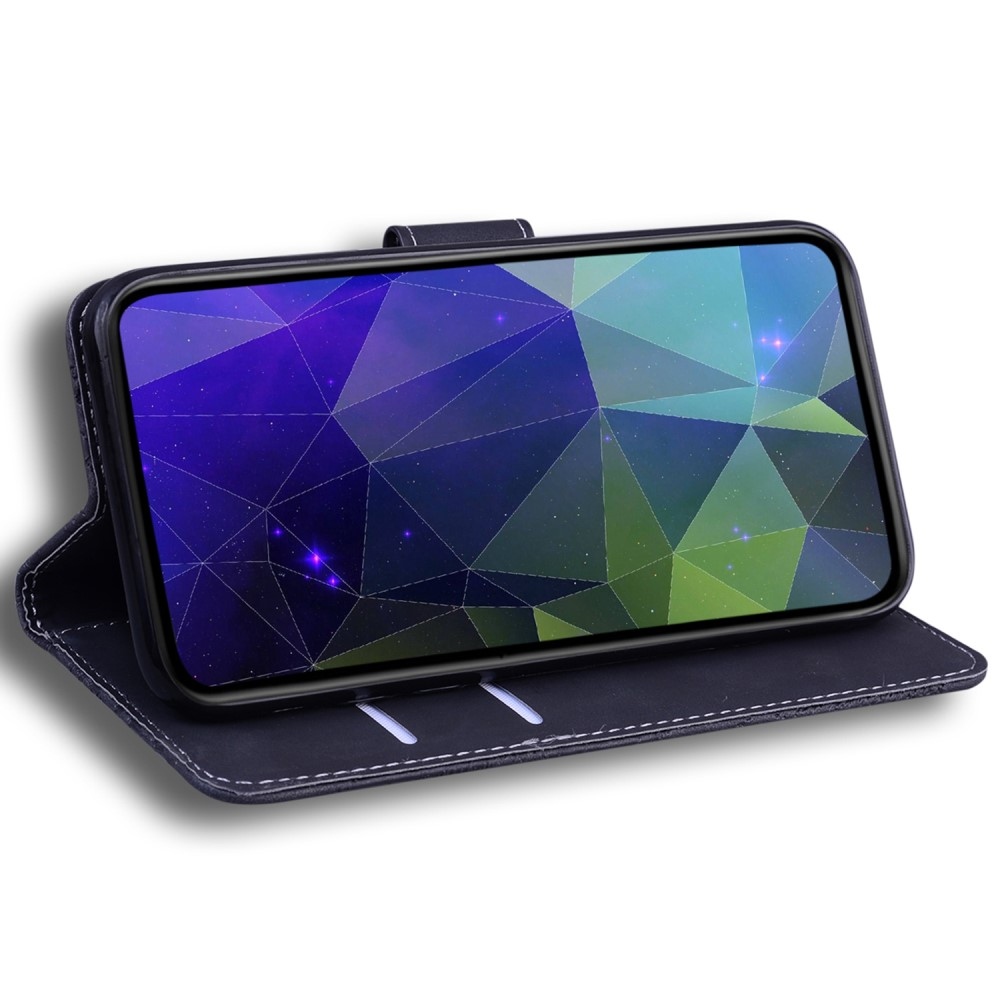 Solid knížkové pouzdro na Realme 12 5G/12x 5G - černé