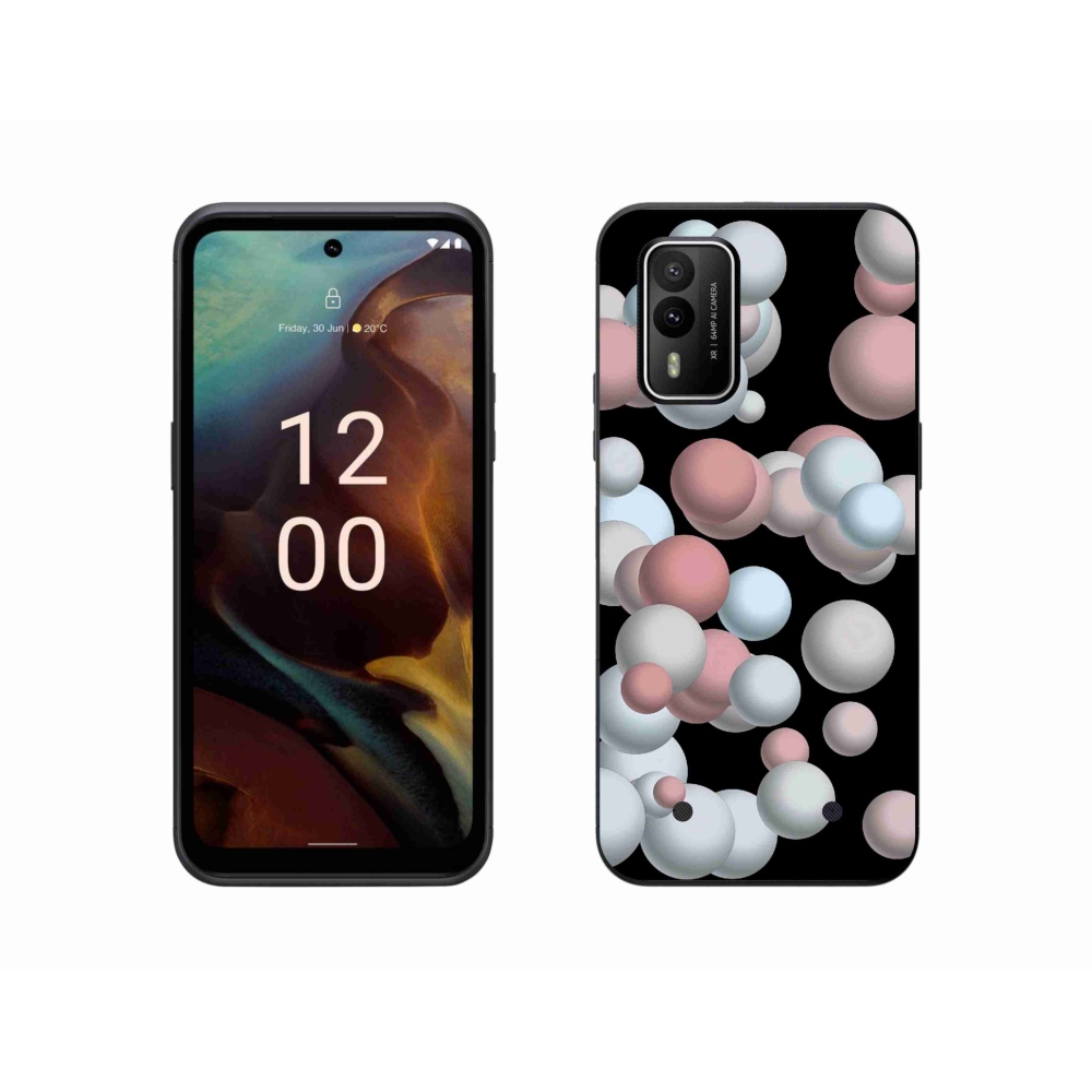 Gelový kryt mmCase na Nokia XR21 - abstraktní motiv 27