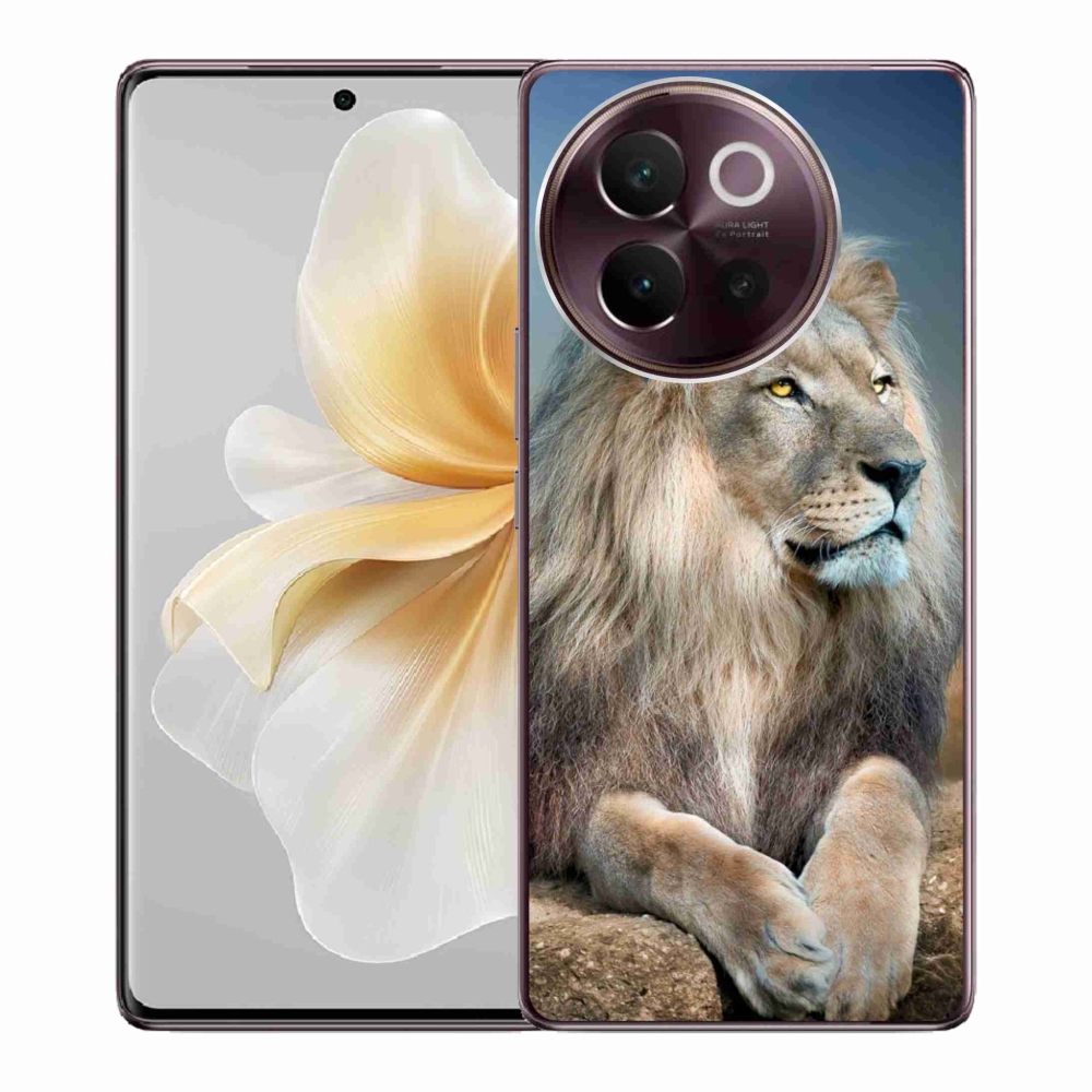 Gelový obal mmCase na Vivo V40 Lite 5G - lev 1