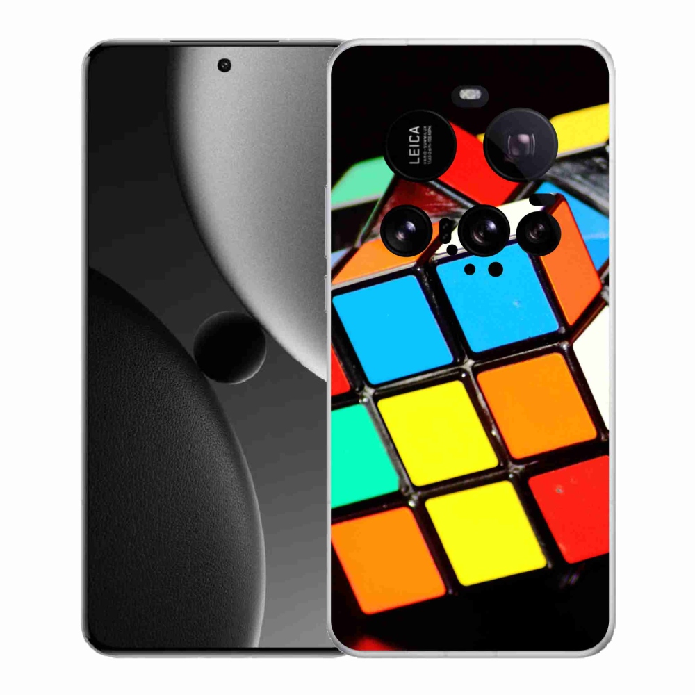 Gelový kryt mmCase na Xiaomi 15 Ultra - rubikova kostka