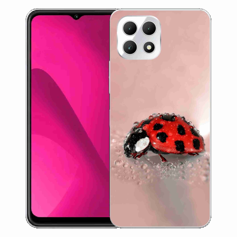 Gelový kryt mmCase na T-Mobile T Phone 2 - beruška