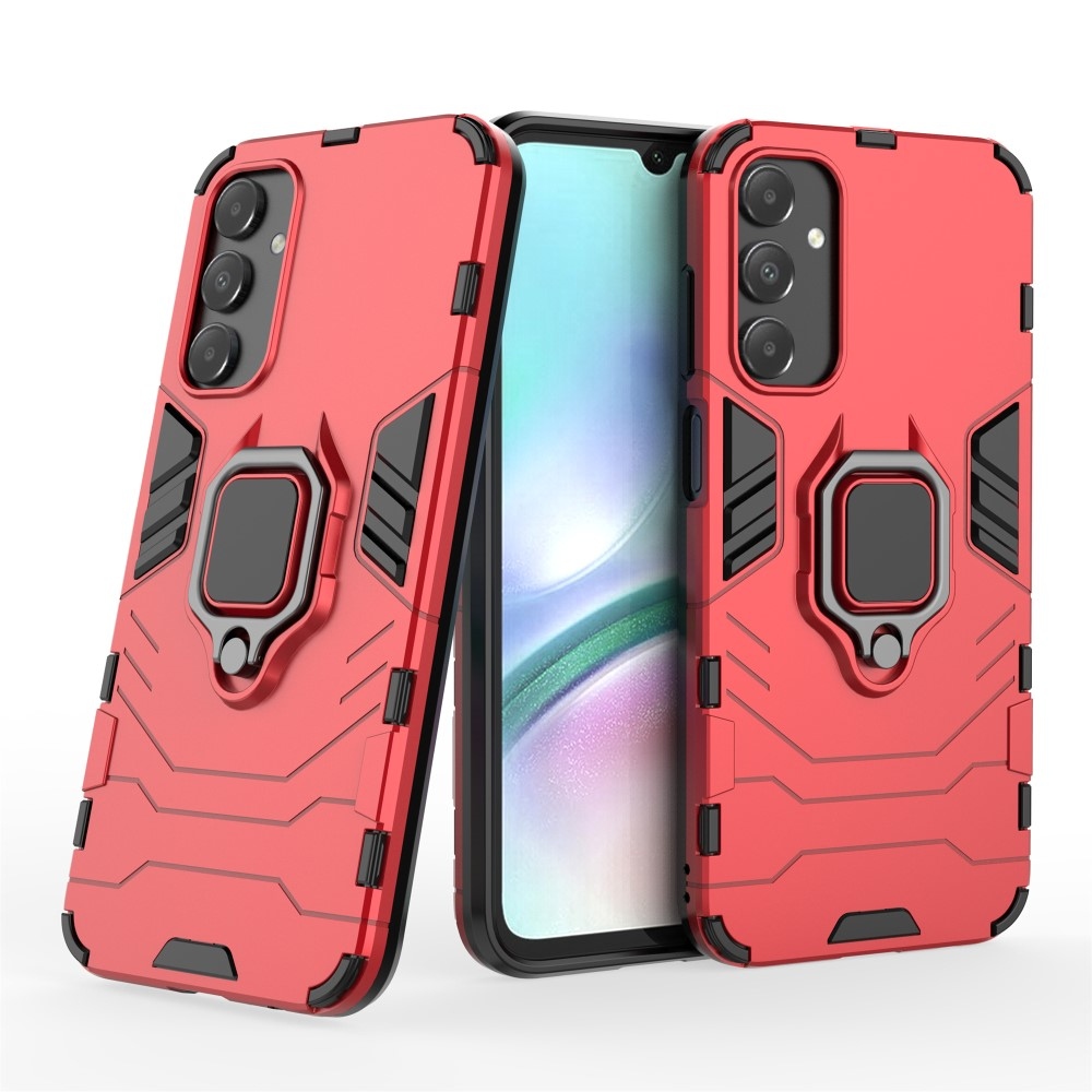 Guardy odolný hybridní kryt na Samsung Galaxy A15 4G/5G - červený