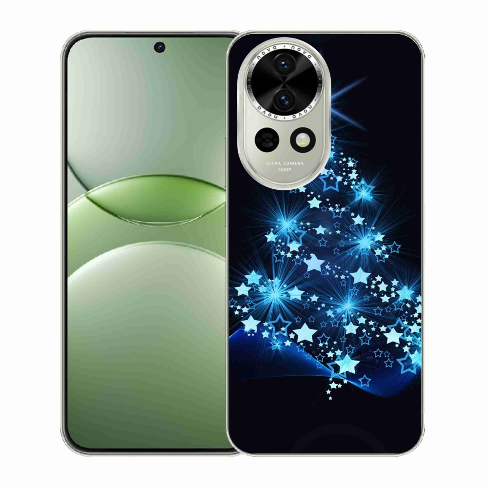 Gelový kryt mmCase na Huawei Nova 13 5G - vánoční stromek