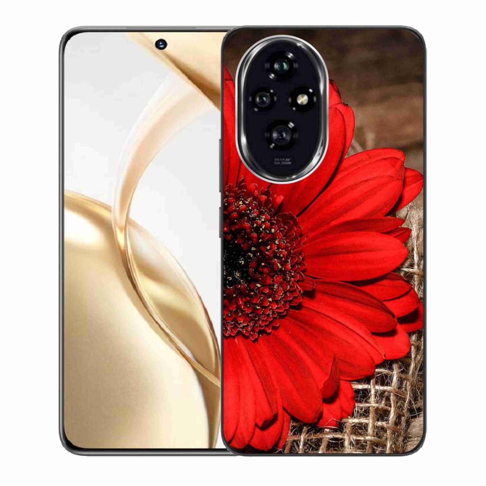 Gelový kryt mmCase na Honor 200 5G - gerbera