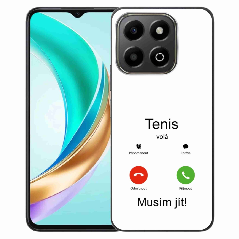 Gelový kryt mmCase na Honor X6b - tenis volá bílé pozadí