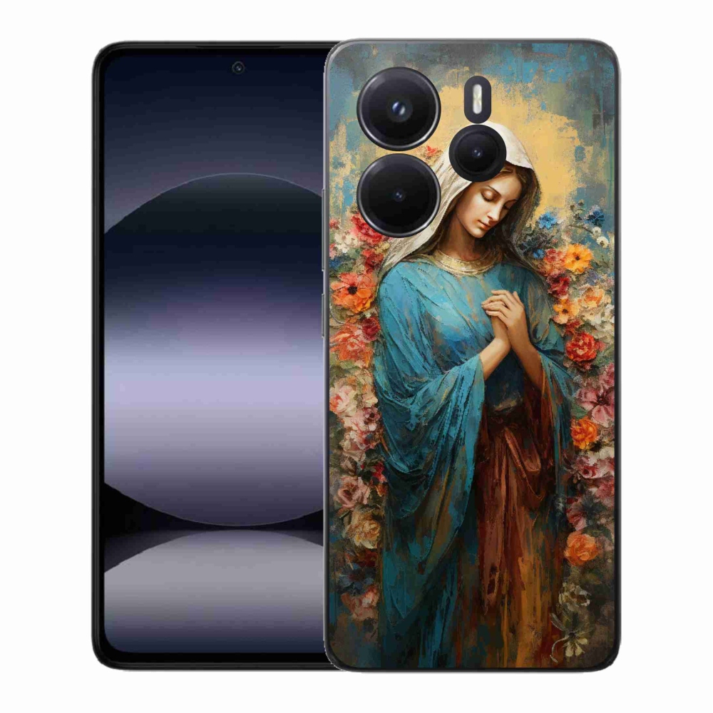 Gelový kryt mmCase na Xiaomi Redmi Note 14 - svatá žena